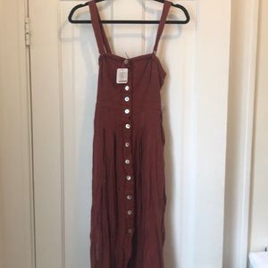 Free People sundress red/rouge NEVER WORN Size 2